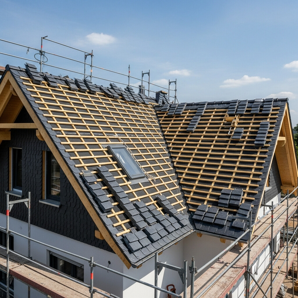 Dachneubau Projekt